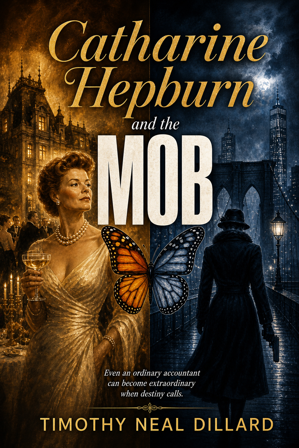 Book cover of Catharine Hepburn and the MOB by Timothy Neal Dillard